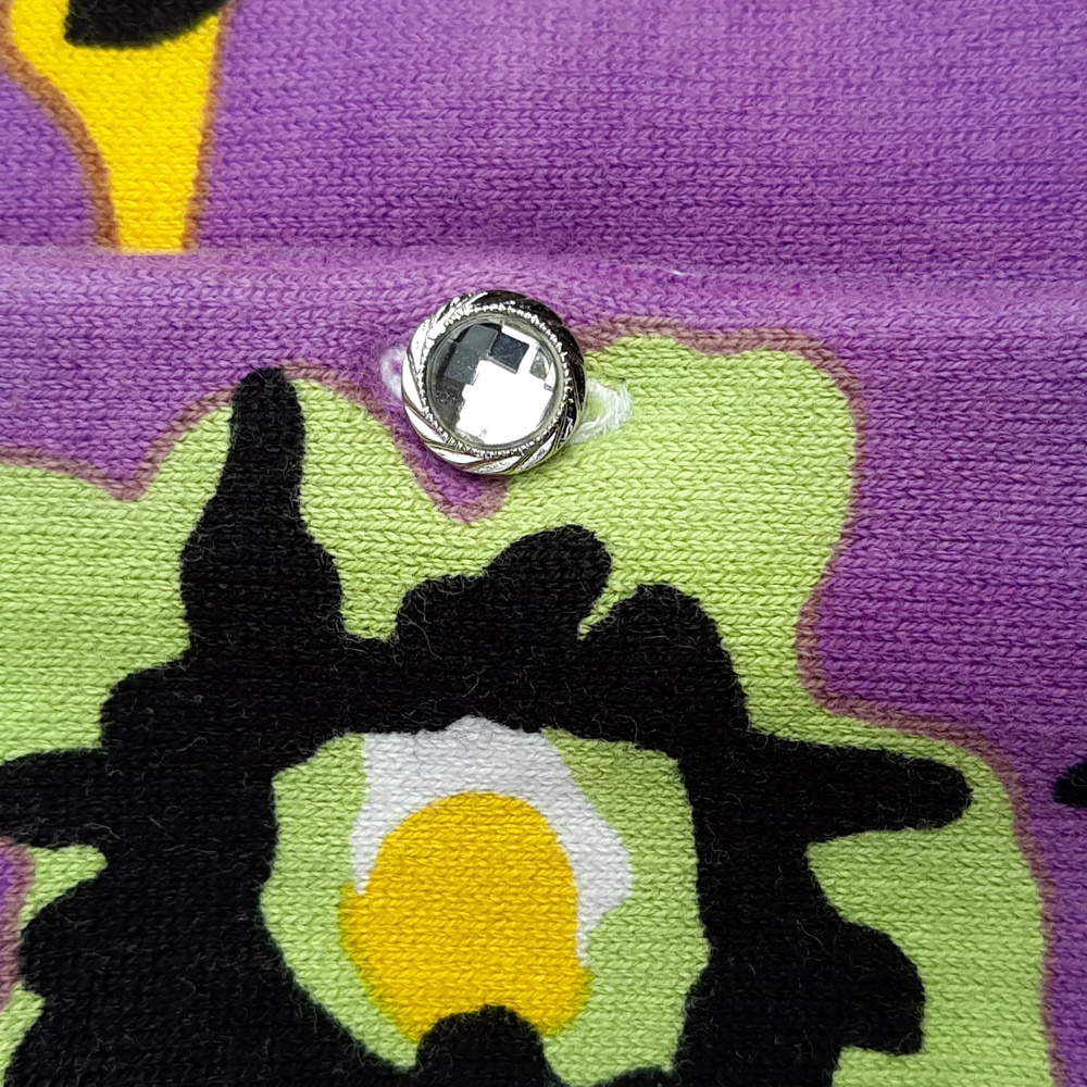 Cable & Gauge Multicolor Floral Cardigan - Picture 3 of 6